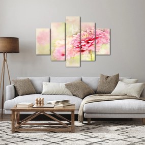 Tablou - Floare roz, aquarel (150x105 cm)