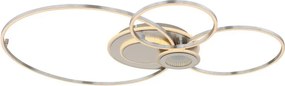 Lustra LED cu telecomanda design circular BELTRAN