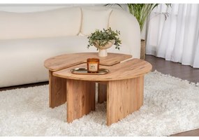 Măsuță de cafea LUVIA din lemn de pin