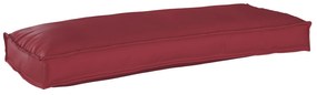 VidaXL Perne pentru bănci 2 buc Wine Red 100x40x8 cm Fabrică Oxford
