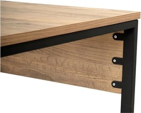 Birou cu aspect de lemn de pin 60x240 cm Twin – Kalune Design