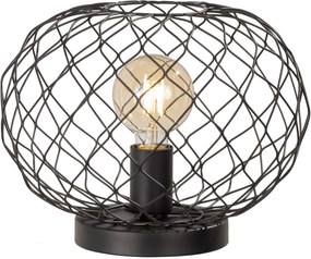 FISCHER &amp; HONSEL Lampa de masa JUSTIN negru 30/23 cm