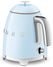 Ceainic electric albastru deschis din oțel inoxidabil 800 ml Retro Style – SMEG