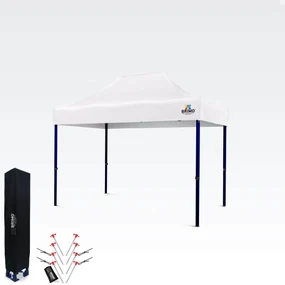 Pavilion de grădină 2x3m - fara 3 pereti - Alb