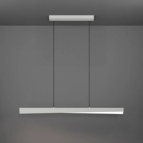 Eglo 901833 - Lustră suspendată pe cablu LED RGBW dimabilă BOLOGNANO-Z LED/19W/230V, gri