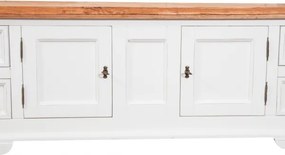 Comoda TV, L150 51 H56 cm, 2 usi 4 sertare,