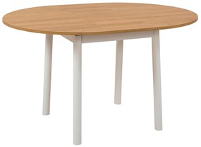 Masă de sufragerie Oliver Oak White