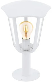 Eglo 98117 - Lampă exterior MONREALE 1xE27/60W/230V IP44 înălțime 335 alb