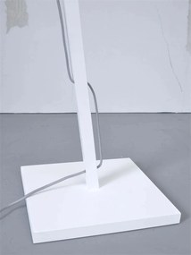 Lampa de podea eco din iuta Iguazu L 55cm, alb/ natur