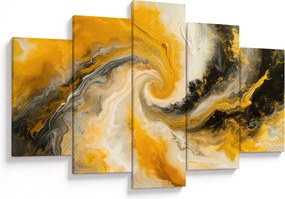 Tablou - Abstractizare în spirală (150x105 cm)