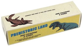 Set de călătorie pentru colorat și făcut puzzle-uri Rex London Prehistoric