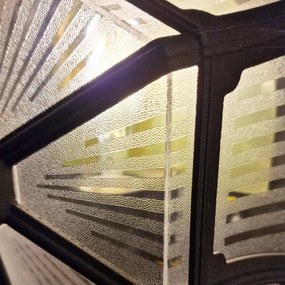 Plafonieră de exterior Elstead PR12-BLACK PARISH 1xE27/60W/230V IP44