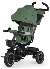 Tricicletă pentru copii KINDERKRAFT SELECT SPINSTEP Premium verde