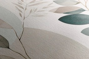 Tablou plante boho în cerc
