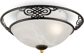 BRILAGI - Lampă de tavan FRESCO 3xE27/40W/230V Ø 48 cm maro