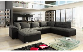 Colțar Talina cu funcție de dormit (Dreapta U) (Uttario Velvet 2954 + Uttario Velvet 2954 + Evo 29). 1059436