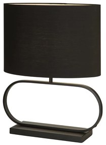 Veioza/Lampa de masa decorativa Sleek negru