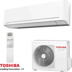 Aparat de aer conditionat cu invertor Toshiba Yukai+ RAS-B10S4KVG-E + RAS-10E2AVG-E, 10.000 BTU, 20 m², Wi-Fi, R-32, Alb