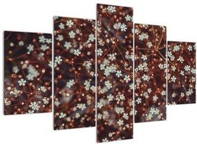 Tablou cu floare de nu mă uita (150x105 cm)