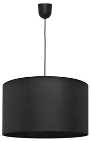 Lustră pe cablu ALBA 1xE27/15W/230V d. 45 cm neagră