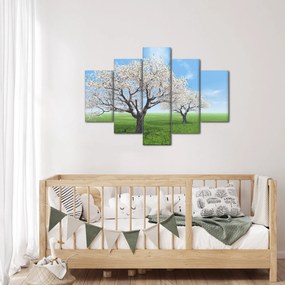 Tablou cu copaci (150x105 cm)