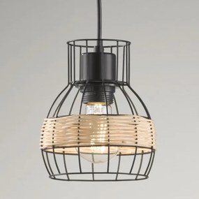 Lustră pe cablu STRAW 3xE27/40W/230V Fischer & Honsel 60798