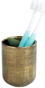 Pahar de periuță de dinți RIVARA, auriu, WENKO
