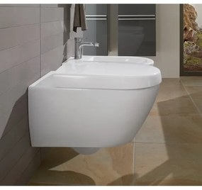 Villeroy & Boch 540000R1 - Bideu suspendat SUBWAY 2.0 37x56,5 cm ceramică/alb