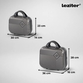 TraveLux Pro XIII set valiză rulantă gri