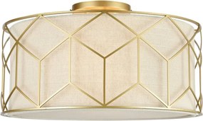 Lustra aplicata clasica diam.43cm Messina MYH223-PL-03-G