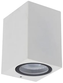 Aplică de exterior ZARO 1xGU10/35W/230V IP44 alb Lucide 69800/01/31