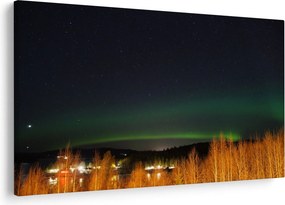 Tablou cu aurora borealis (90x60 cm)