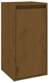 813491 vidaXL Dulap de perete, maro miere, 30x30x60 cm, lemn masiv de pin