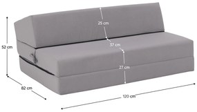 Fotoliu extensibil Viajado (gri deschis) . 1116550