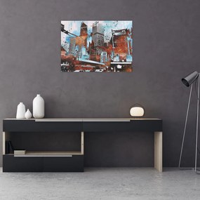 Tablou - Zgârie-nori (70x50 cm)