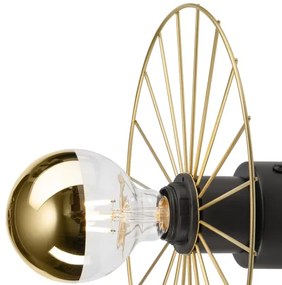 Aplică MONTANA 1xE27/15W/230V d. 30 cm auriu