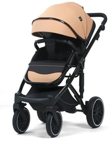 Carucior 3 in 1: Functionalitate, Confort si Siguranta pentru Fiecare Etapa a Copilului Tau! - CPC-67-portocaliu