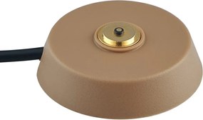 Veioza LED portabila de exterior IP44 Ellen To-Go Battery maro deschis