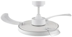 Ventilator LED dimabil FANAWAY 21612949  STROLL 30W/230V 2700/3500/5000K d. 106 cm + telecomandă