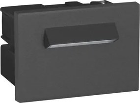 Spot incastrabil exterior LED 3000K, IP65 RECTO gri inchis