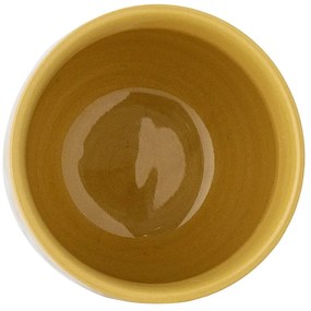 Cană pentru copii galbenă/crem din gresie 150 ml Celebrate – Bloomingville Mini