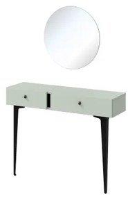 Consola Cato Verde Salvie, 105 Cm