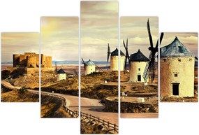 Tablou - Morile de vânt (150x105 cm)