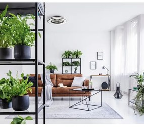 Plafonieră LED dimabilă cu ventilator Kanlux 38033 PLAVE 48W/230V 3000/4000/6500K + telecomandă