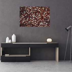 Tablou cu floare de nu mă uita (90x60 cm)