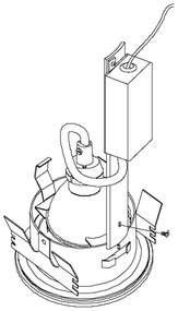 Corp de iluminat LED încastrat pentru baie Eglo 94092 MARGO 1xGU10/5W/230V IP65