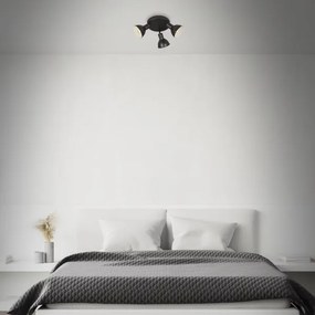 Spot Briloner 2674-035 RETRO 3xE14/25W/230V negru