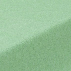 Cearşaf cu elastic frotir EXCLUSIVE de culoare verde măr 180 x 200 cm