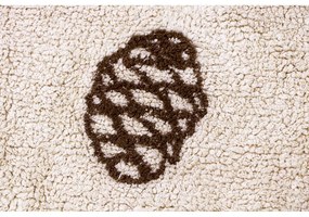 Covor pentru copii crem lavabil/țesut manual din bumbac 170x240 cm Pine Forest – Lorena Canals