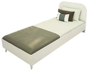 Pat alb 90x190 cm Lavinia – Kalune Design